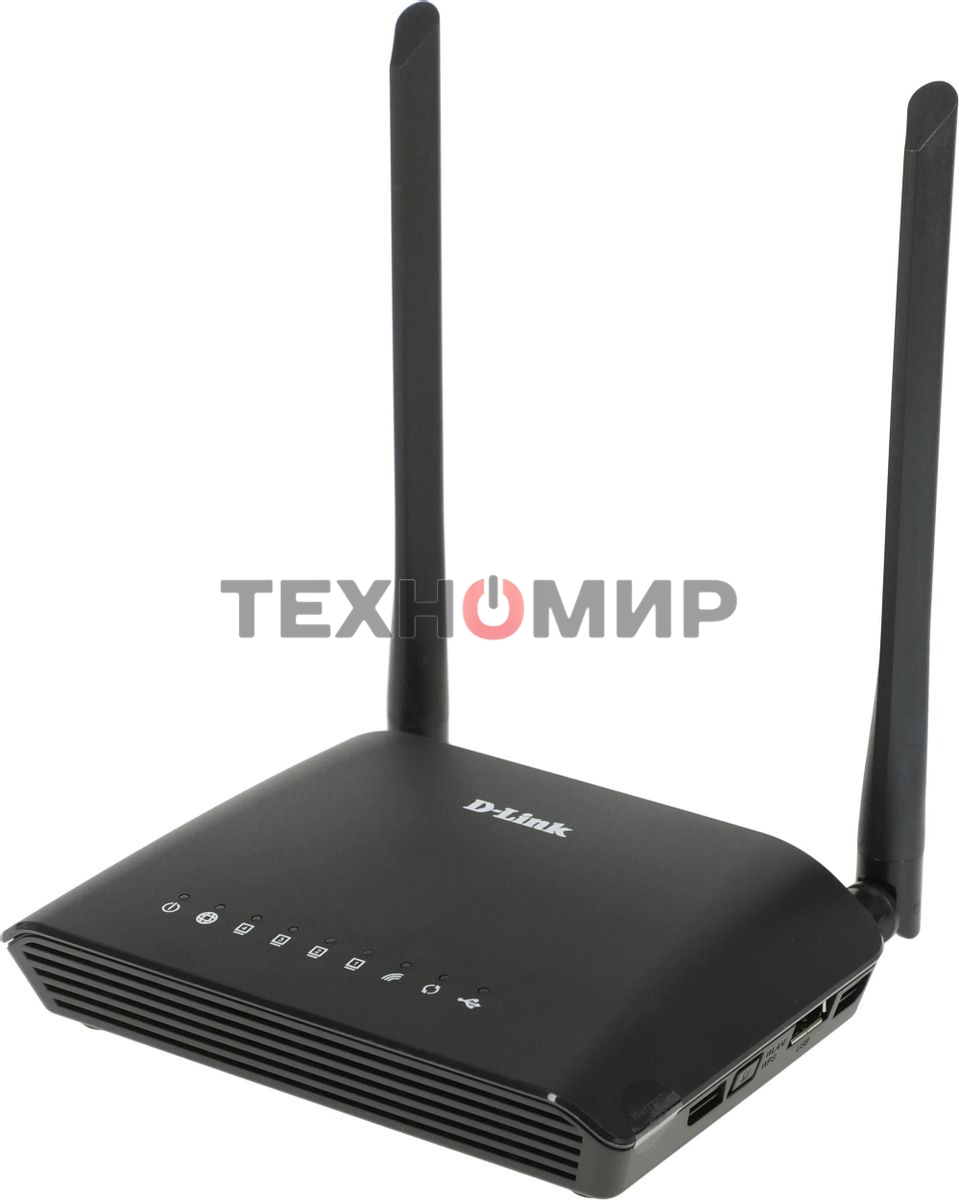 Роутер беспроводной D-Link DIR-620S/RU/B1A N300 черный