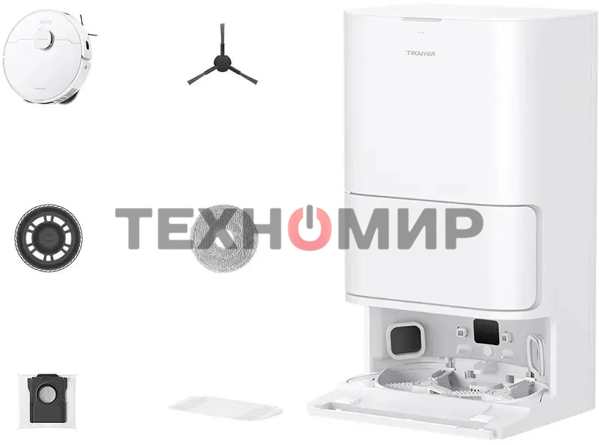 Робот-пылесос Dreame Trouver E30 Ultra 75Вт белый