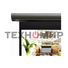 Экран с электроприводом Lumien Cinema Control 241x400 см (раб.область 220х390 см) Matte White черная кайма по периметру, серый корпус, 16:9