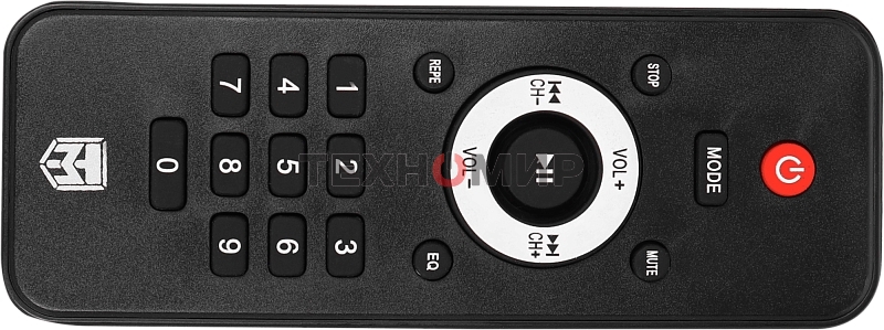 Колонка портативная Ural 23 черный 2000W 1.1 BT/3.5Jack/USB-C 15м 7000mAh (УРАЛ МОЛОТ 23)