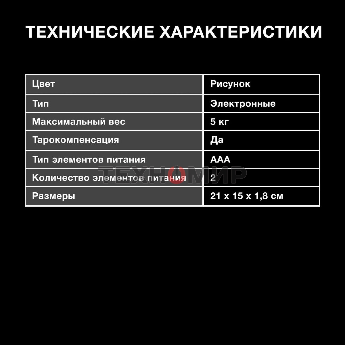 Весы кухонные Hyundai HYS-KG221 макс. вес: 5 кг, рисунок