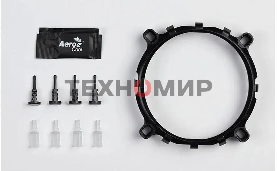 Кулер для процессора Aerocool/Formula Verkho 1-3P черный/синий, 90 мм, алюминий/медь, 2300 об/мин, 27.6 дБ, 3 pin, 100 Вт, 125 мм