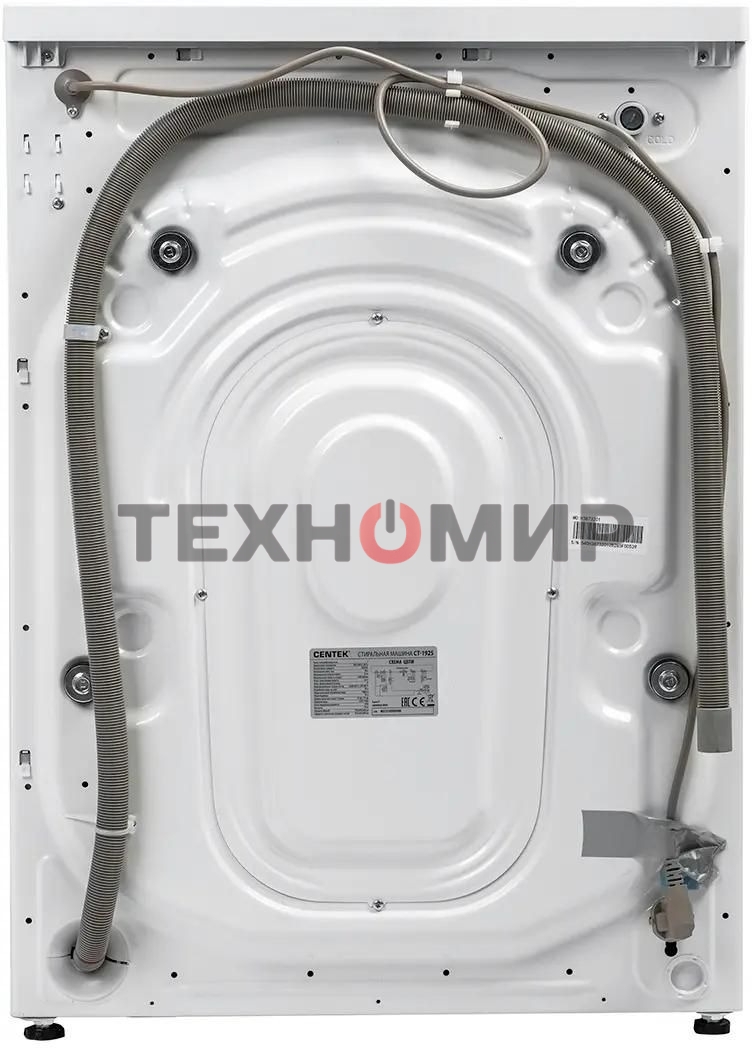 Стиральная машина Centek CT-1925 белый, загрузка фронтальная 12 кг, 1400 об/мин, класс: A+++