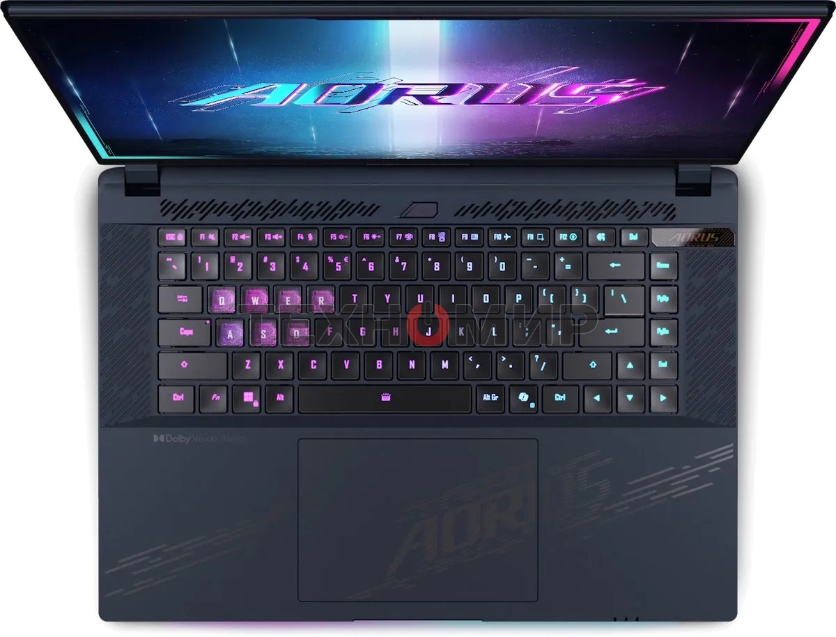 Ноутбук Gigabyte AORUS MASTER 16 AM6H Intel Ultra 9 275HX/32Gb/SSD 1Tb/RTX 5090 24Gb/16