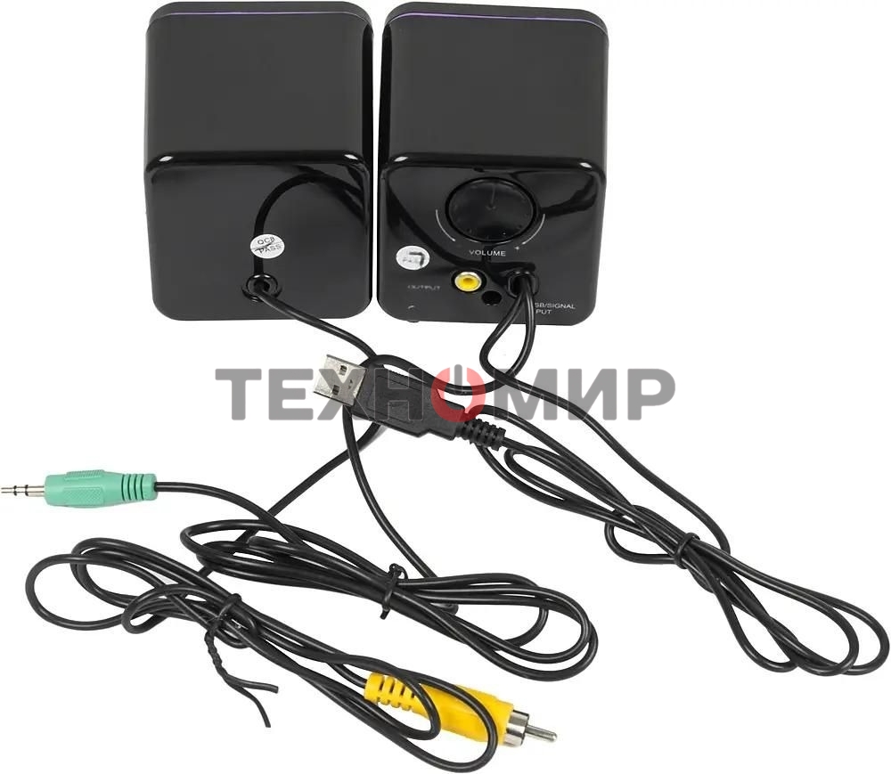 Акустическая система Sven 315 2.0 черный 5Вт