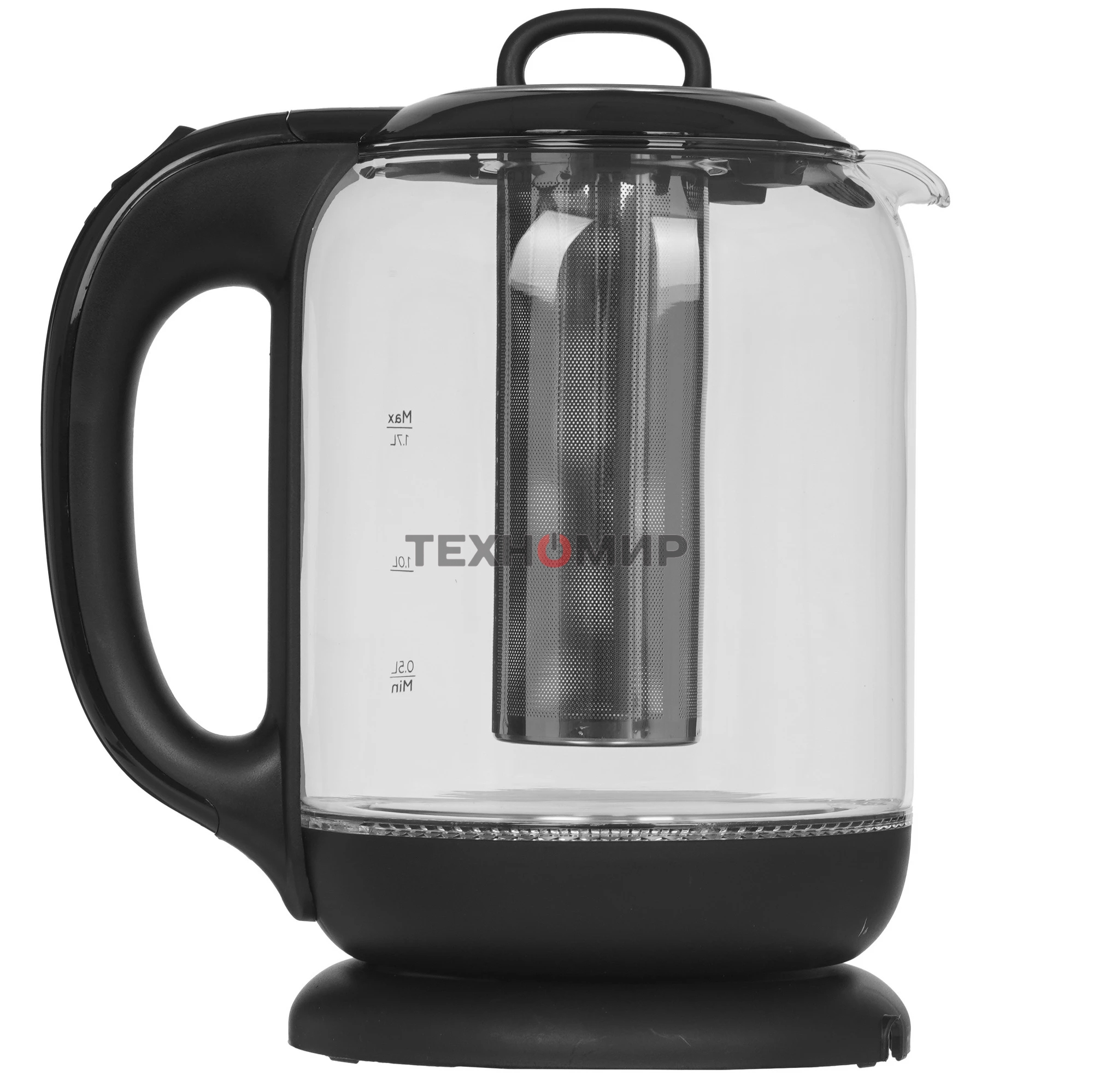 Чайник электрический BQ KT1701G черный, 2200 Вт, 1.7 л