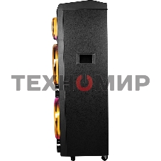 Колонка портативная Ural 23 черный 2000W 1.1 BT/3.5Jack/USB-C 15м 7000mAh (УРАЛ МОЛОТ 23)