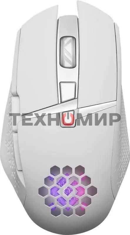 Мышь беспроводная Defender Glory GM-514 белый, 3200 dpi, радиоканал, USB, кнопки - 7