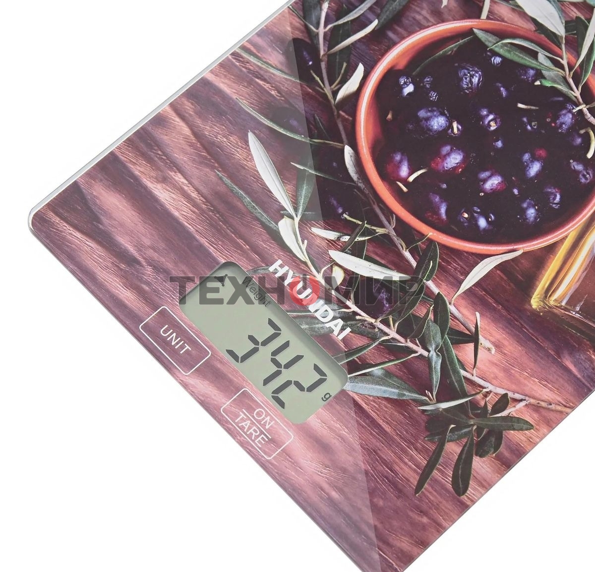 Весы кухонные Hyundai HYS-KG221 макс. вес: 5 кг, рисунок