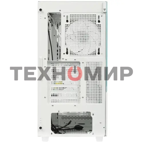 Компьютерный корпус Deepcool CH560 WH без БП, боковое окно (закаленное стекло)