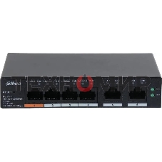 Коммутатор Dahua DH-CS4006-4GT-60 (L2) 4x1 Гбит/с 2xКомбо(1000BASE-T/SFP) 60W управляемый