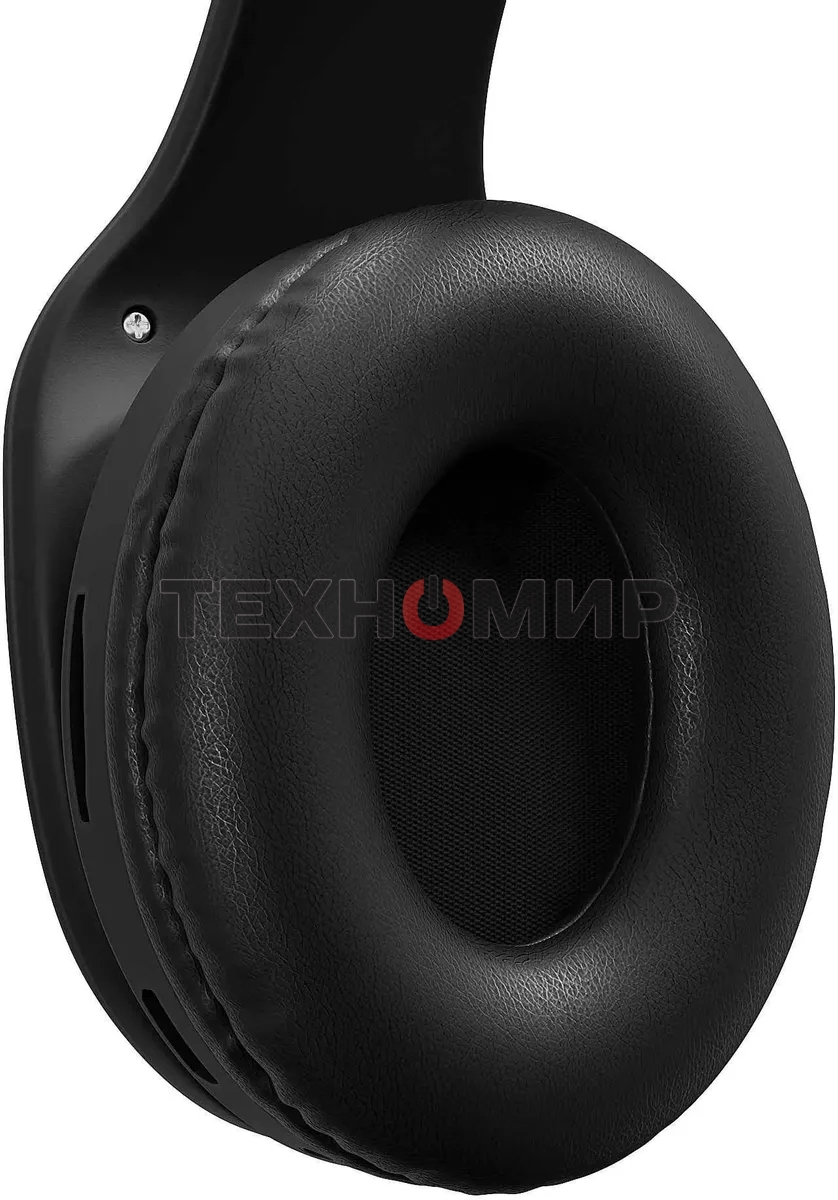 Гарнитура накладные Digma BT-17 черный беспроводные bluetooth оголовье