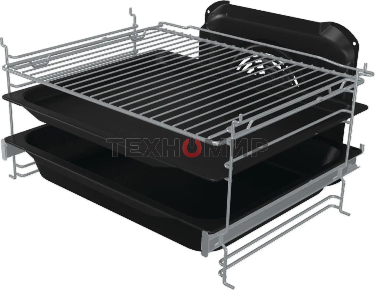 Плита электрическая Gorenje GEC5C42WG белый, конфорок 4 электрических, духовка 70 л, 50 см x 85 см x 59.4 см (без крышки)