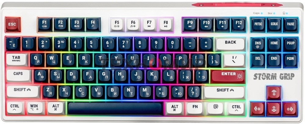 Переключатели Redragon Bullet B синий/белый,24 шт.