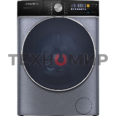 Стирально-сушильная машина Maunfeld MFWD14106SB03 темно-серебристый, загрузка фронтальная 10 кг, 1400 об/мин., класс: В