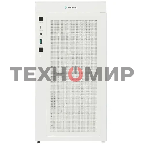 Компьютерный корпус Deepcool CH560 WH без БП, боковое окно (закаленное стекло)