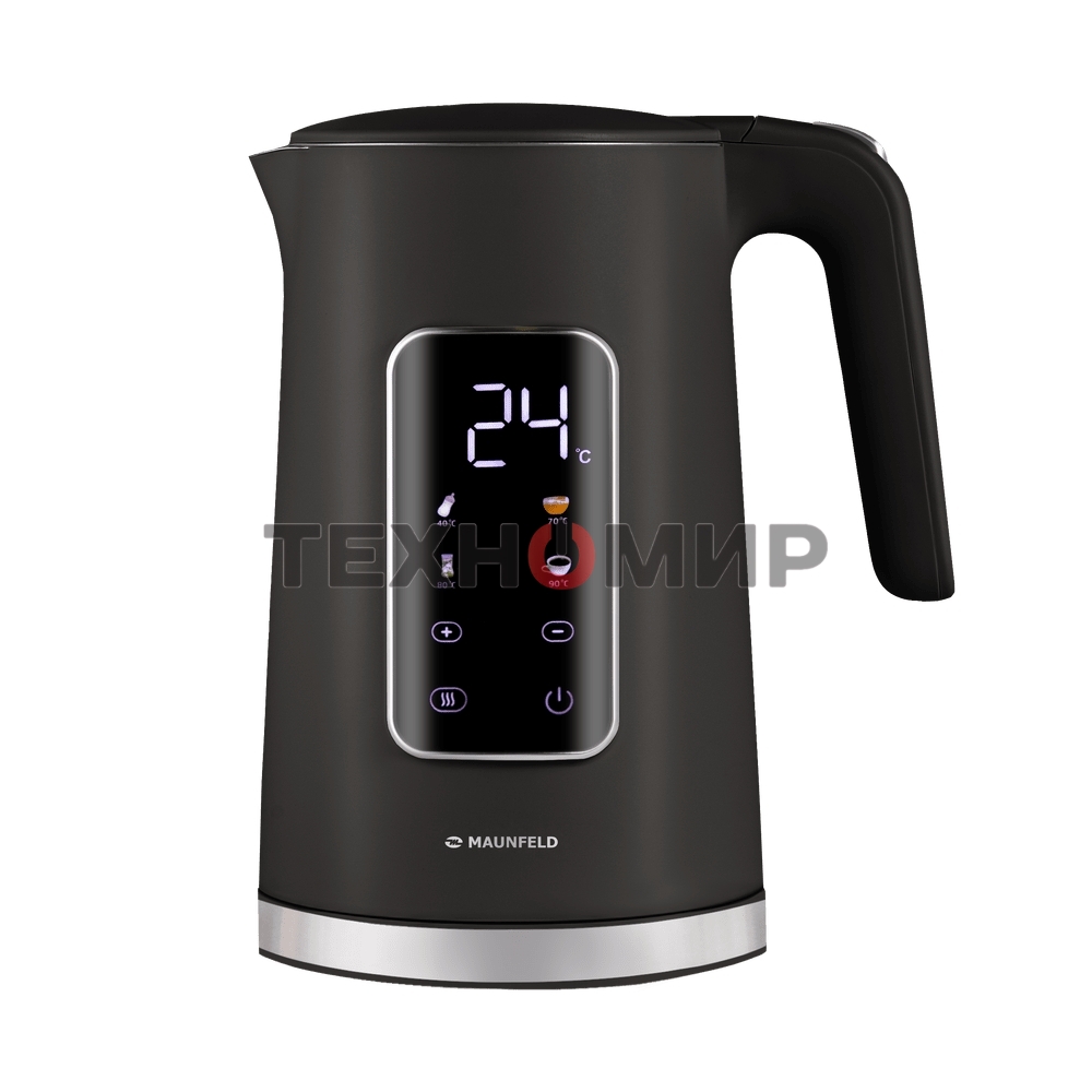 Чайник электрический Maunfeld MGK-635DBK черный, 1.7 л, 2200 Вт