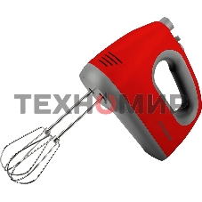 Миксер ручной Hyundai HYM-H4511 500 Вт, красный/серый