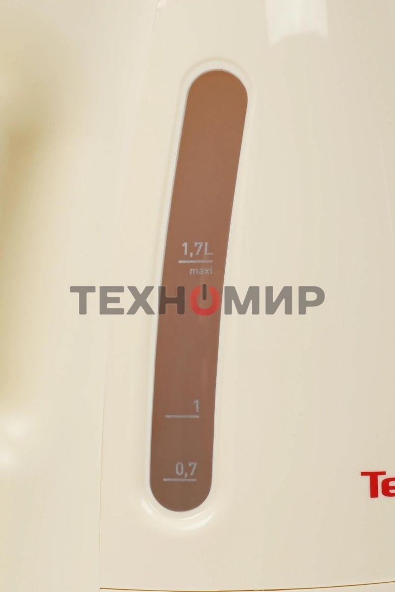 Чайник электрический Tefal BF925232, 2400 Вт, песочный