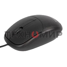 Мышь проводная Crown CMM-128 черный, 1000 dpi, USB, кнопки - 2