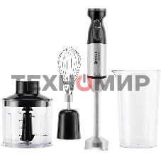 Блендер погружной Vitek VT-8545 1000 Вт, черный/серебристый