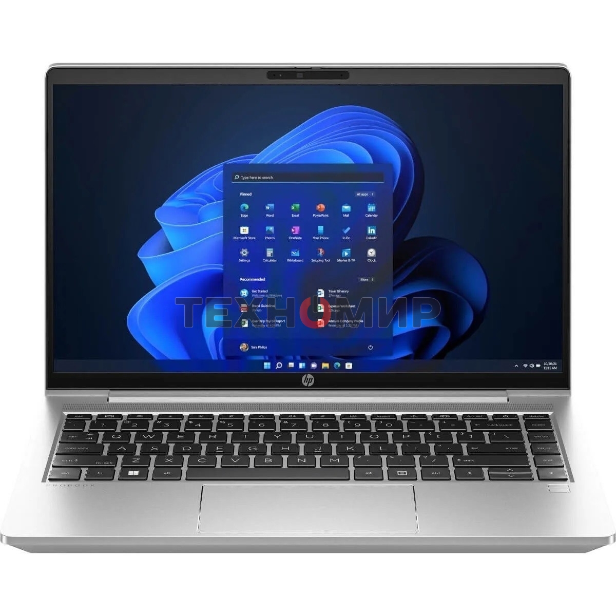 Ноутбук HP Probook 440 G10 серебристый 14