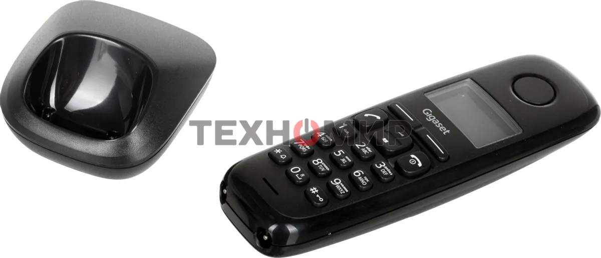 Радиотелефон Dect Gigaset A170 DUO черный (труб. в компл.:2шт) АОН