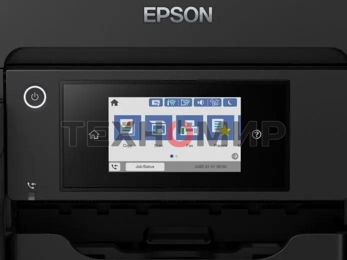 МФУ струйное Epson L6550 (C11CJ30404), A4, цветной, печ. до 25/12 стр/мин.(ч/б/цв.), скан. до 27.5 стр/мин., 4800x2400 dpi (печ.), 2400x1200 dpi (скан.), Ethernet, USB, Wi-Fi