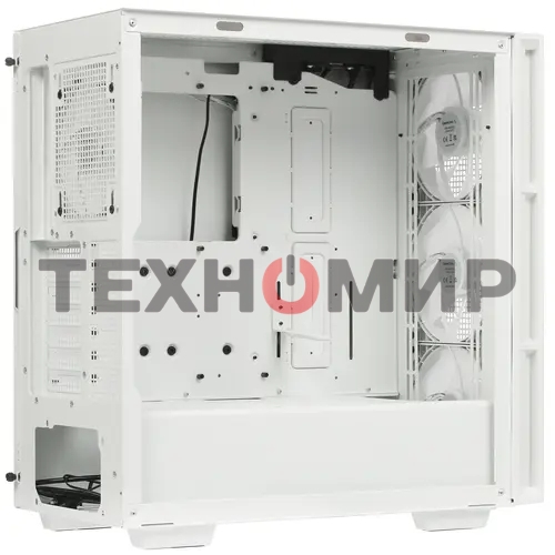 Компьютерный корпус Deepcool CH560 WH без БП, боковое окно (закаленное стекло)