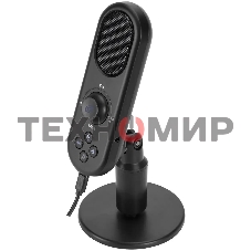 Микрофон проводной Оклик MP-M300 1.5м черный