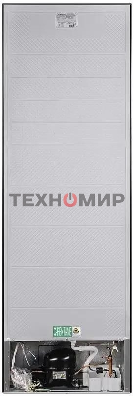 Холодильник Maunfeld MFF185SFSB черный мат. двухкамерный 211/104л морозилка снизу