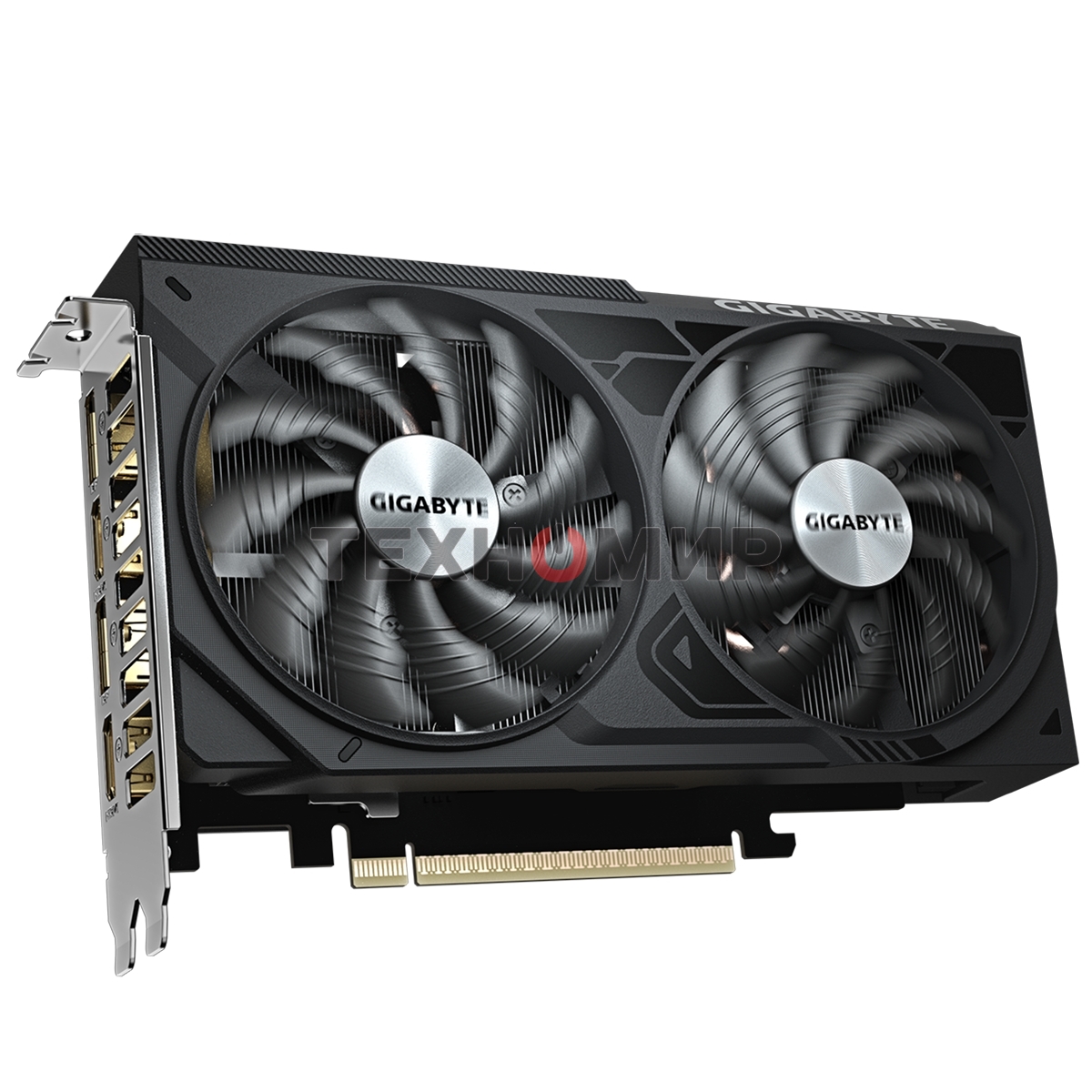 Видеокарта Gigabyte GeForce WINDFORCE OC V2, NVIDIA RTX 5050, 8 ГБ GDDR6, 128 бит, PCI-e 5.0, 1xHDMI, 2xDP, 2587 МГц