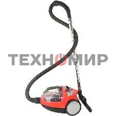 Пылесос Hyundai HYV-C3075 красный, 380/2000 Вт, уборка сухая, пылесборник контейнер 1.5 л