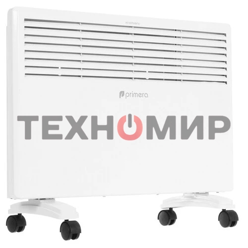 Конвектор электрический Primera PHP-1500-MWB, белый, 1500 Вт, 20 м2, термостат