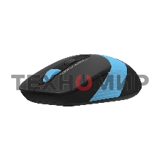 Мышь беспроводная A4Tech Fstyler FG10 черный/синий, 2000 dpi, радиоканал, USB, кнопки - 4