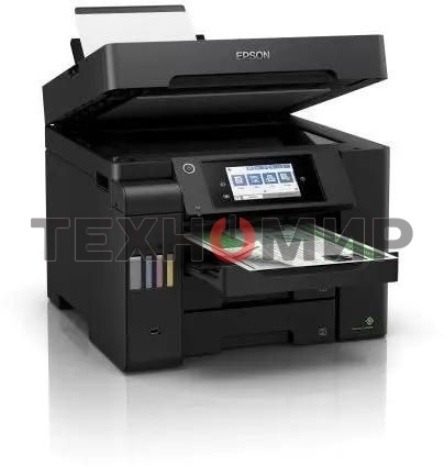 МФУ струйное Epson L6550 (C11CJ30404), A4, цветной, печ. до 25/12 стр/мин.(ч/б/цв.), скан. до 27.5 стр/мин., 4800x2400 dpi (печ.), 2400x1200 dpi (скан.), Ethernet, USB, Wi-Fi