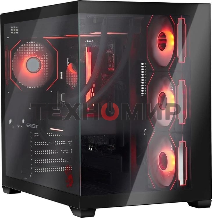 Компьютер Bloody BD-PC RAB84V2 TWR Ryzen 5 7500F (3.7) 32Gb SSD 1Tb RTX 5060TI 8Gb Win 11H 64 2.5xGbitEth 650W черный (RUS) (2142124)