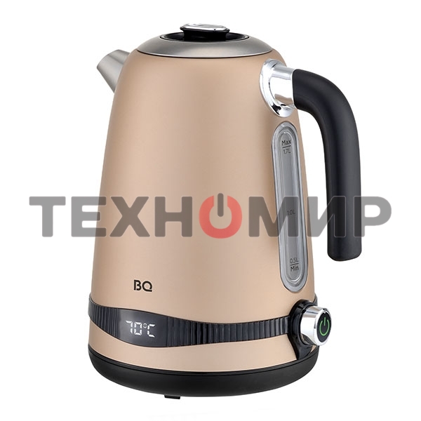 Чайник электрический BQ KT1724SW Beige, 2200 Вт, 1.7 л