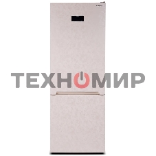 Холодильник Sharp SJ-492IHXJ42R бежевый двухкамерный 333/128 л морозилка снизу, No Frost