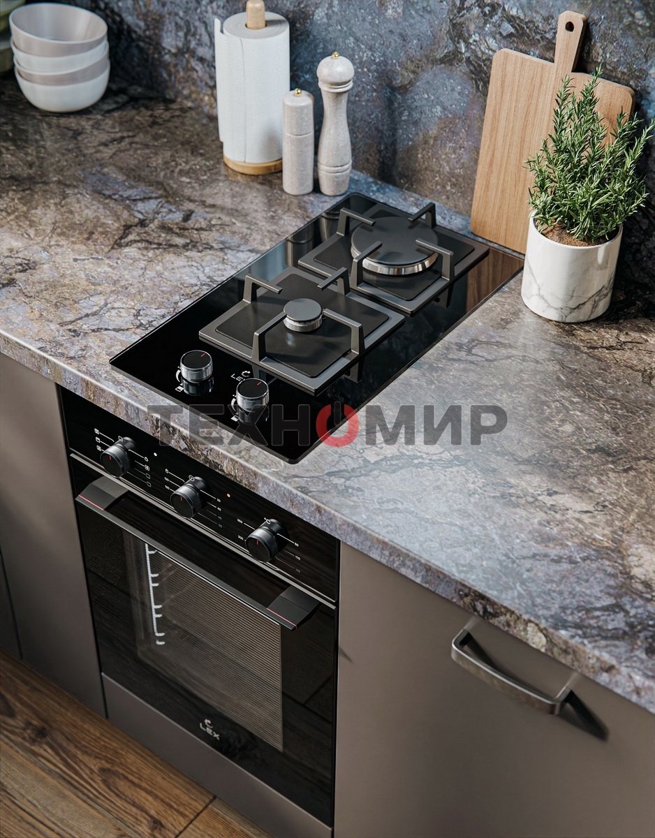 Газовая варочная панель LEX GVG 324 BBL