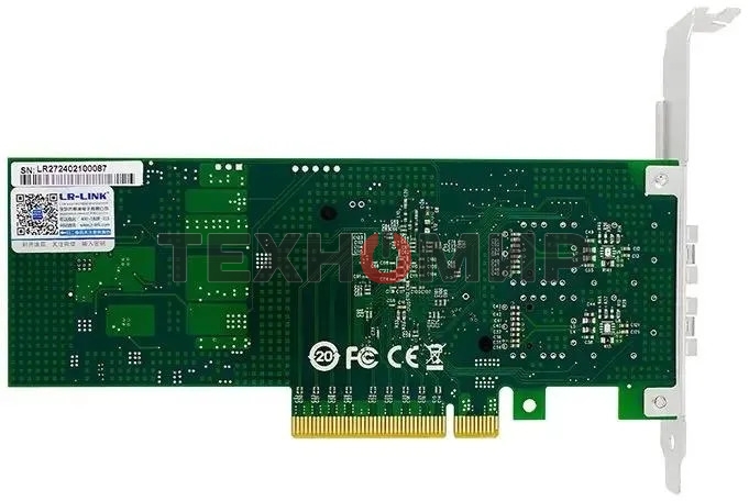 Сетевой адаптер LR-LINK PCIE 10Gb FIBER 2SFP+ LREC6822XF-2SFP+