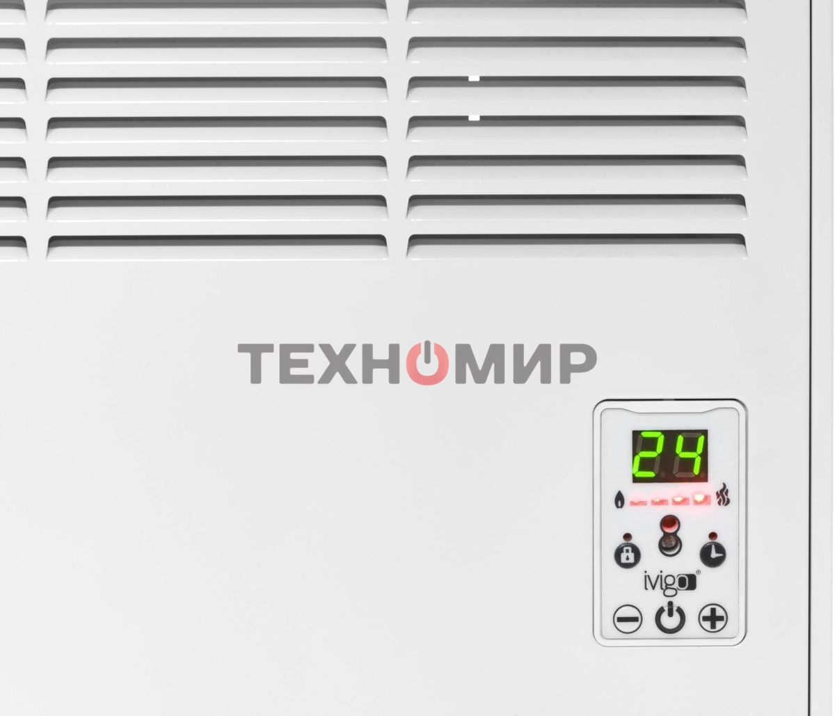 Конвектор электрический ivigo ЕPK E EPK4550E05, 500Вт, с терморегулятором, белый