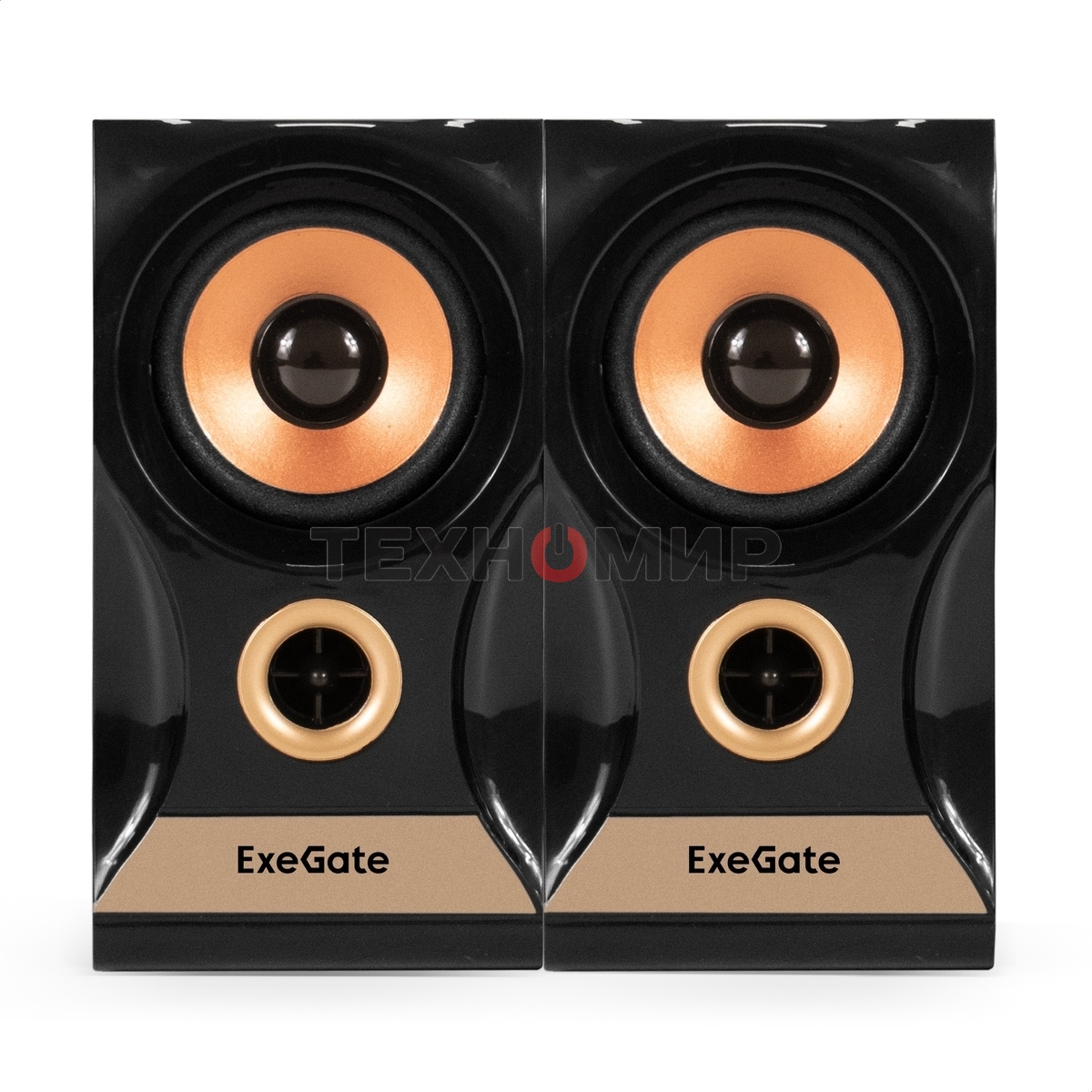 Акустическая система 2.0 ExeGate Maestro SPS-590 (Активная, питание 220В, 2х3Вт, 30-18000Гц, темное дерево, Color Box)