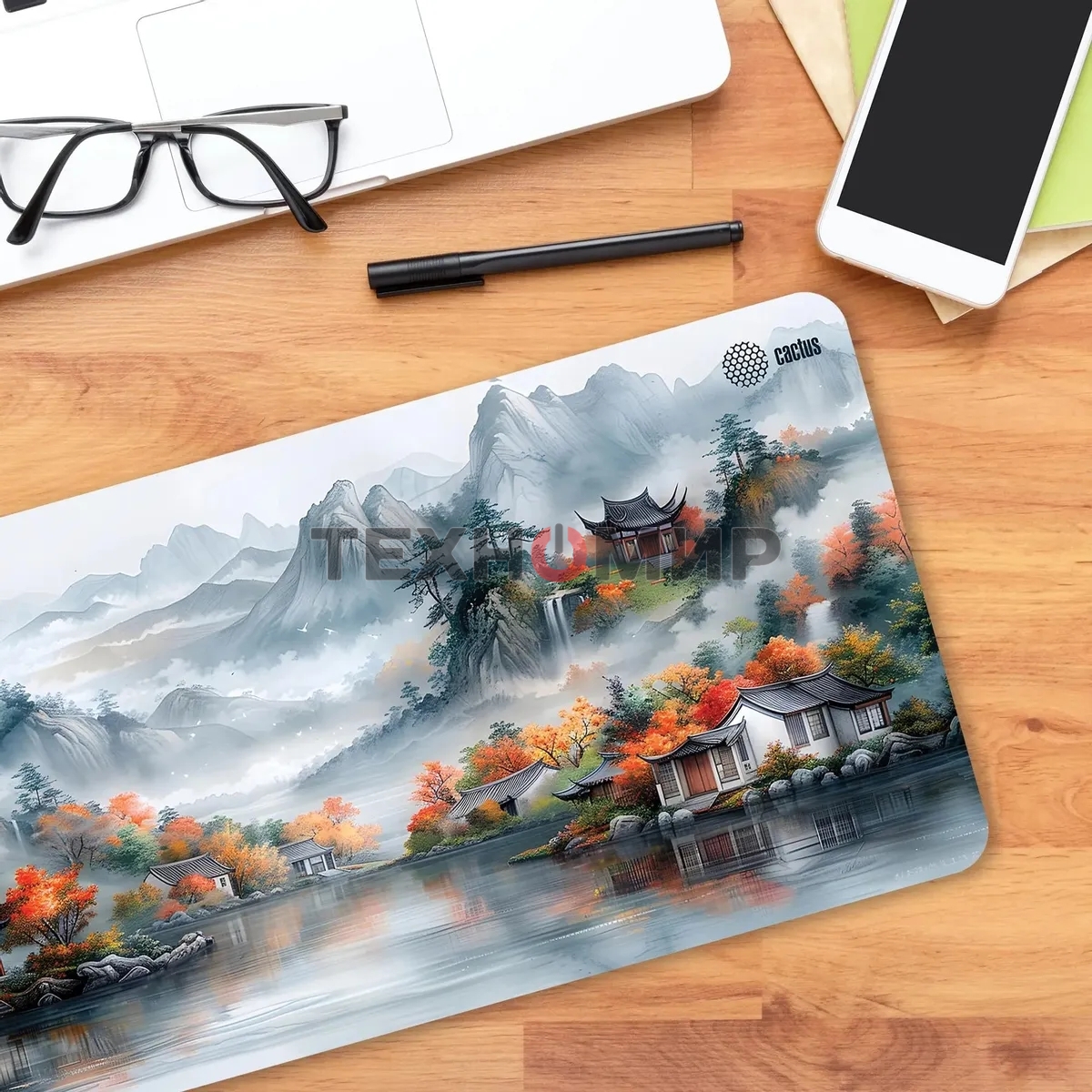 Коврик для мыши Cactus Beautiful nature 900x400x4мм (CS-MP-JAC01XXL)