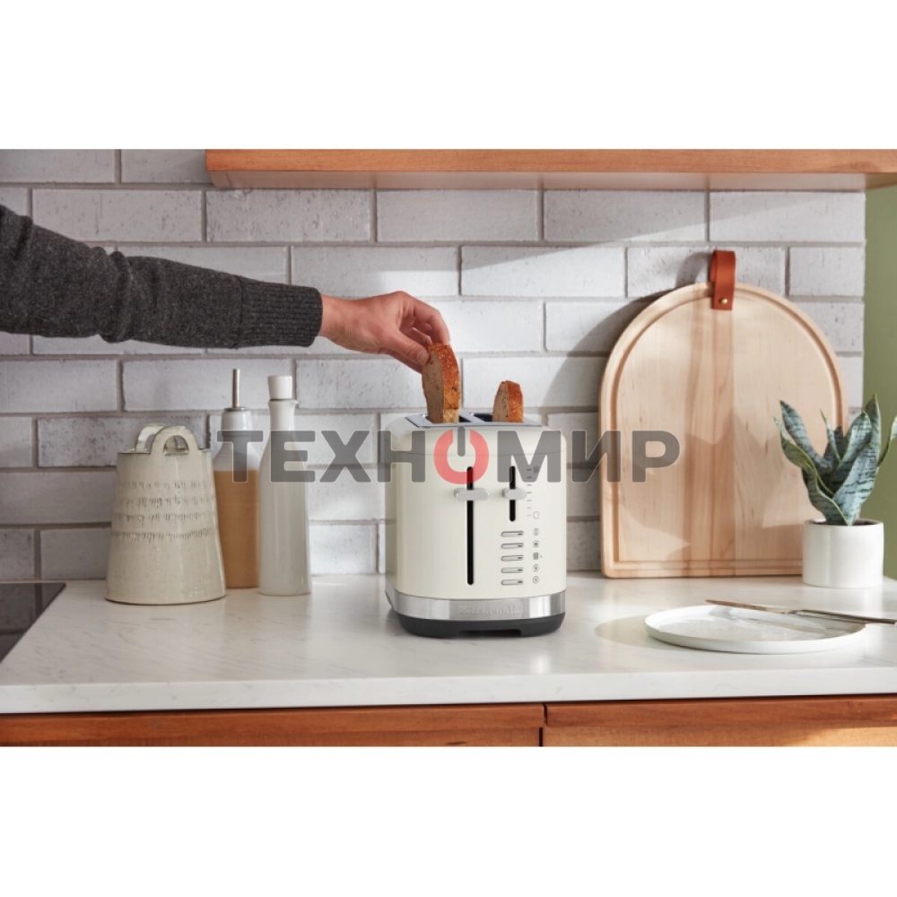 Тостер KitchenAid 5KMT2109EPL 2 тоста, фарфоровый белый