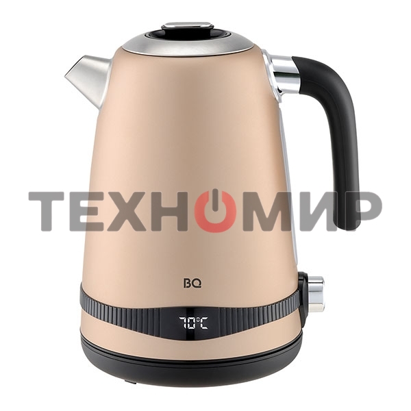 Чайник электрический BQ KT1724SW Beige, 2200 Вт, 1.7 л