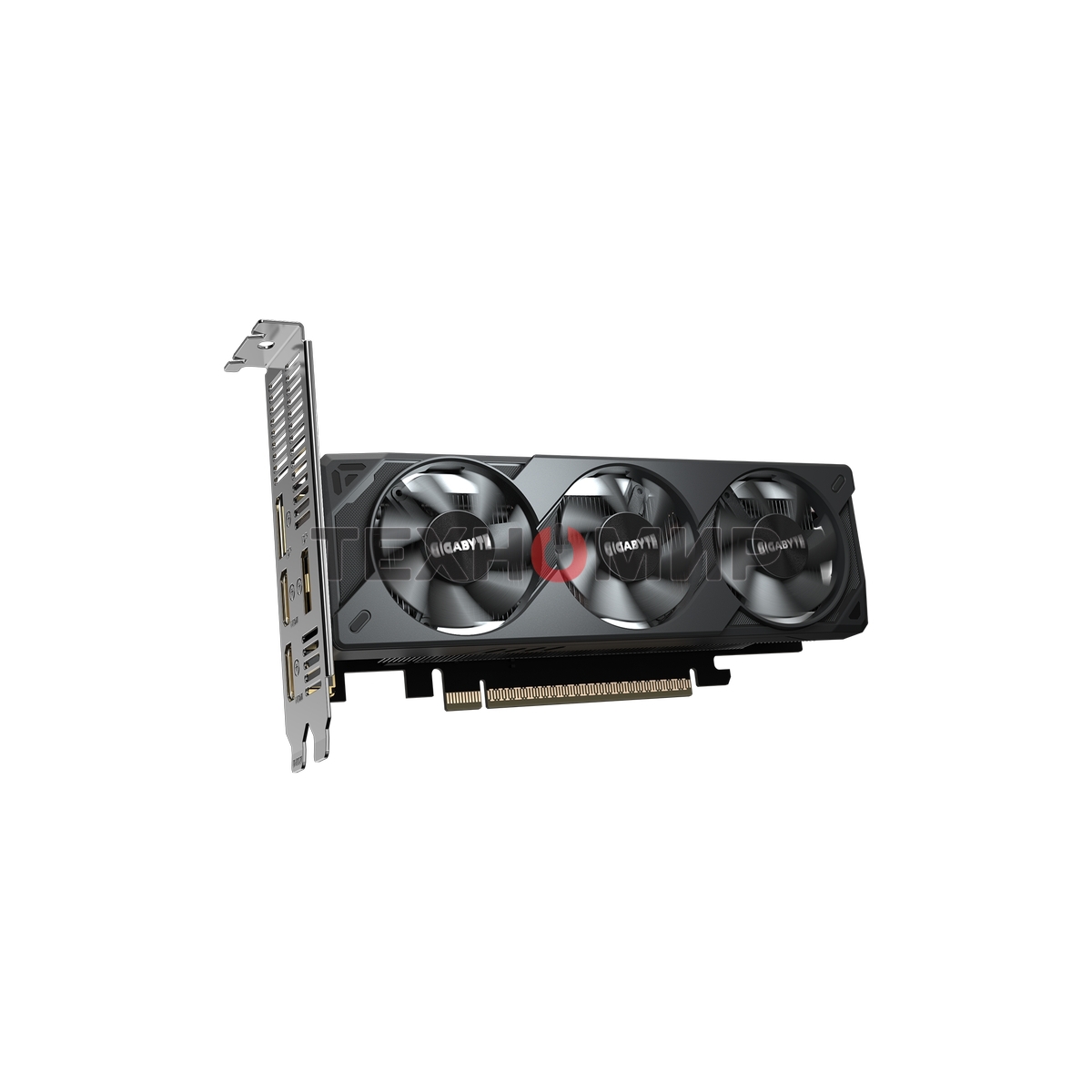 Видеокарта Gigabyte GeForce RTX5050 OC Low Profile, NVIDIA RTX 5050, 8 ГБ GDDR6, 128 бит, PCI-e 5.0, 2xHDMI, 2xDP, 2587 МГц