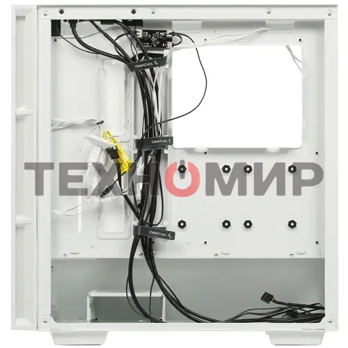 Компьютерный корпус Deepcool CH560 WH без БП, боковое окно (закаленное стекло)
