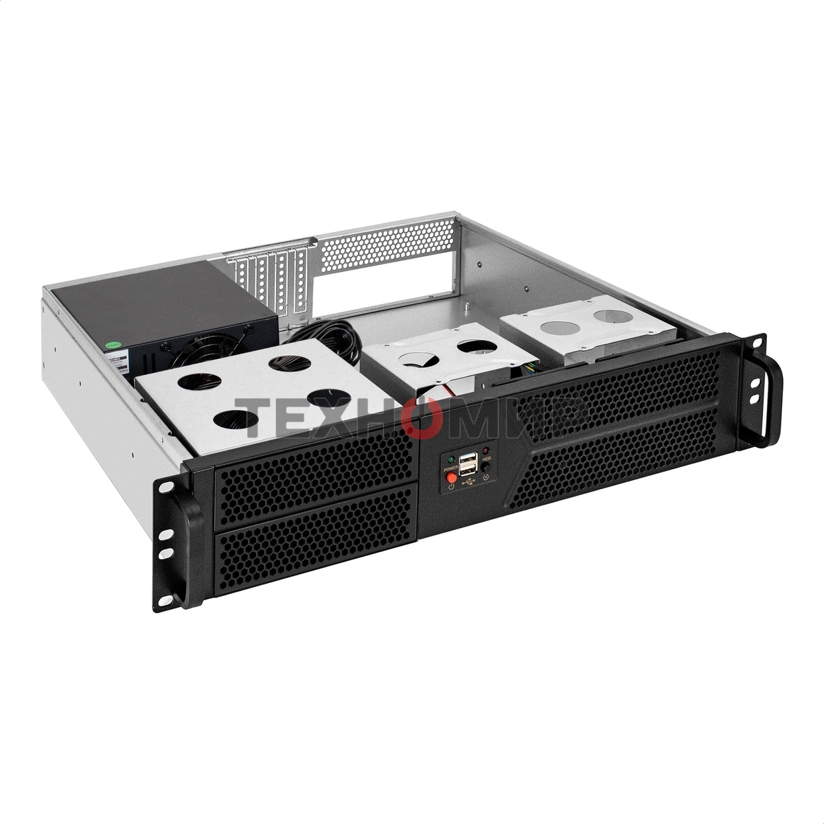 Серверный корпус ExeGate Pro 2U400-04 (RM 19