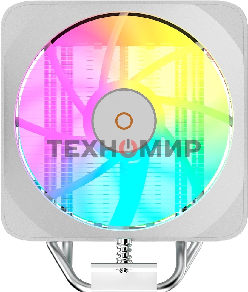 Кулер для процессора Ocypus Delta A40 EX WH Digital, 120мм ARGB FAN, Top Display Panel, 4 HEAT PIPES, 4-PIN PWM, 500-1800 RPM, 29DBA, HYDRO BEARING, LGA115X/1200/1700/18XX, AM4/AM5